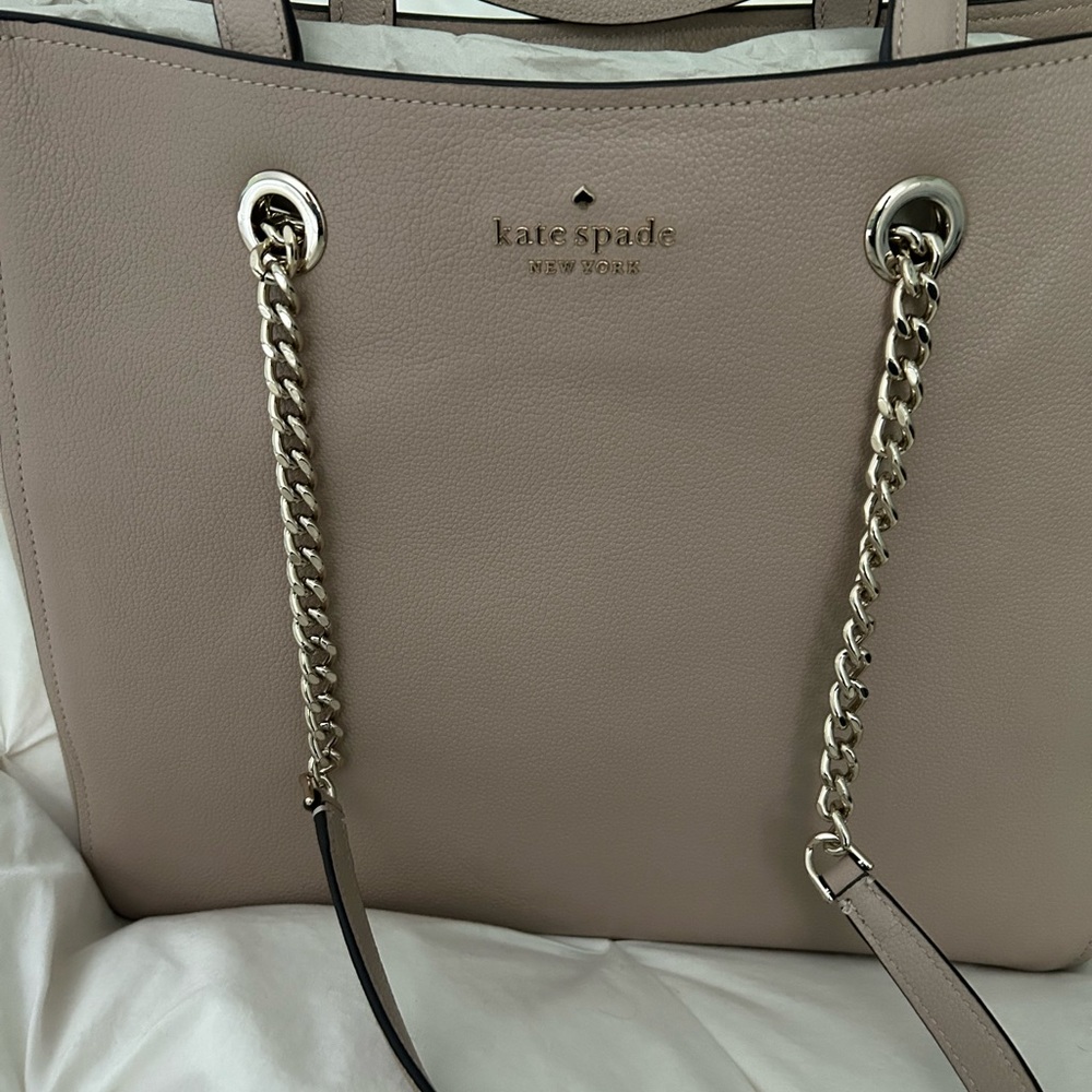 Kate Spade Beige Tote Bag